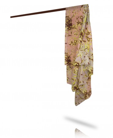 Палантин Женский SN40-FLEUR/ROSE.CLAIR